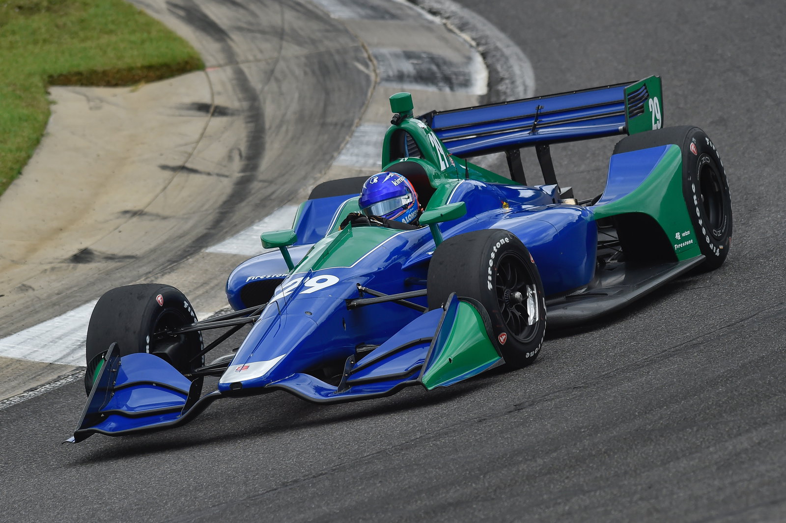 Fernando Alonso enjoys 'special' first IndyCar road course test